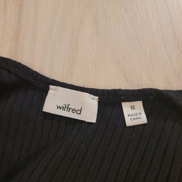 WILFRED | Aritzia Annecy Bodysuit Ribbed | Sz. M - Picture 6 of 7